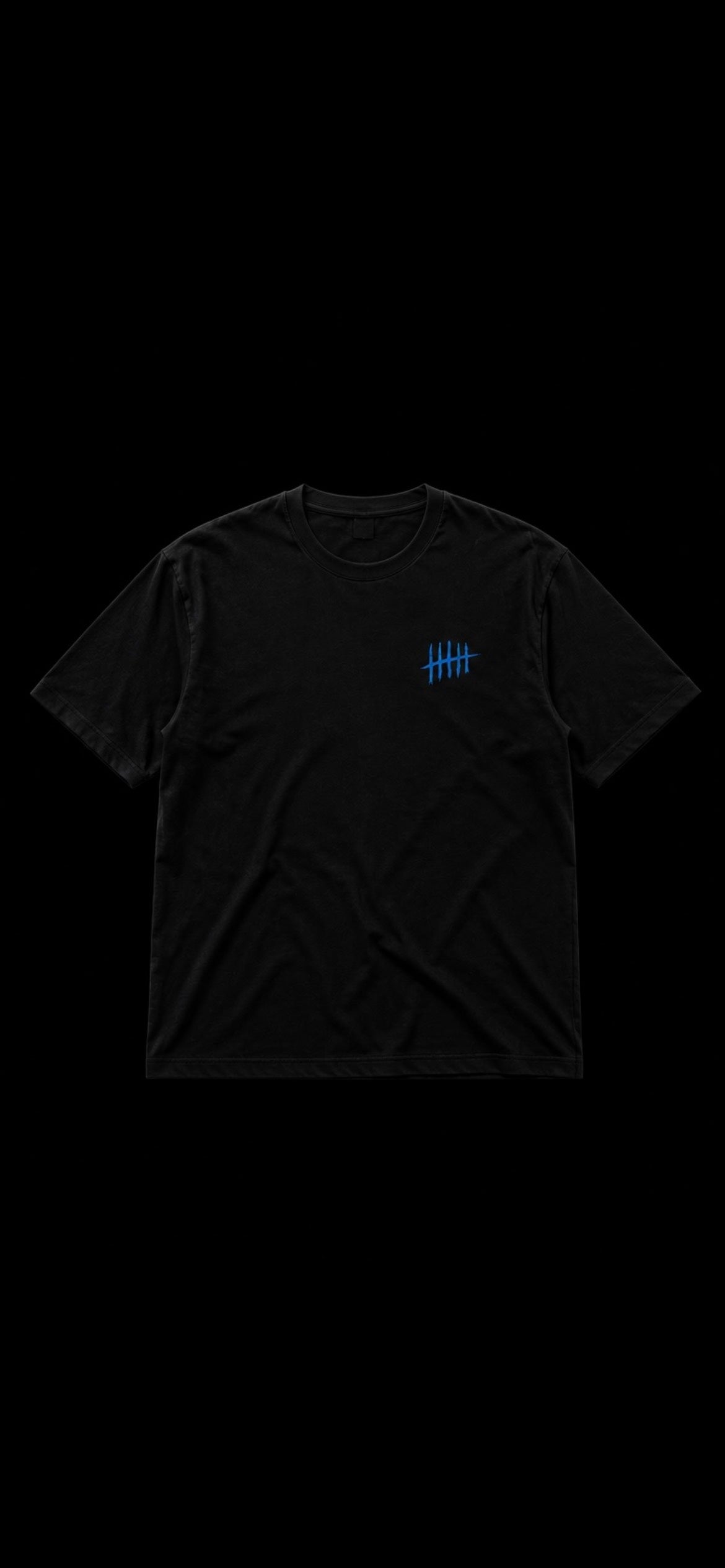 Freedom Tee - Black Blue